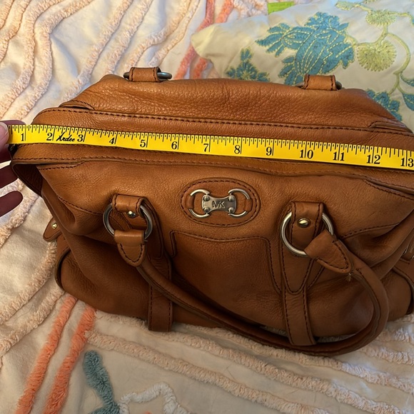 Vintage leather Michael Kors bowler bag - Picture 11 of 16